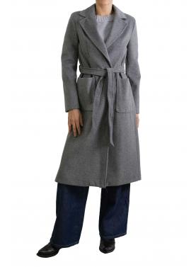 Cappotto Lungo Con Cintura In Vita Please 